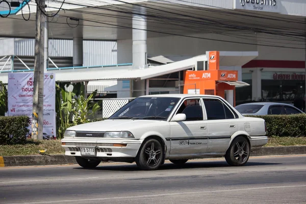 Чиангмай Таиланд Декабря 2018 Года Частный Старый Автомобиль Toyota Corolla — стоковое фото