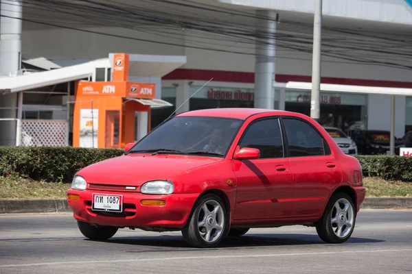 Chiangmai Tayland Aralık 2018 Özel Old Araba Mazda 121 Fotoğraf — Stok fotoğraf