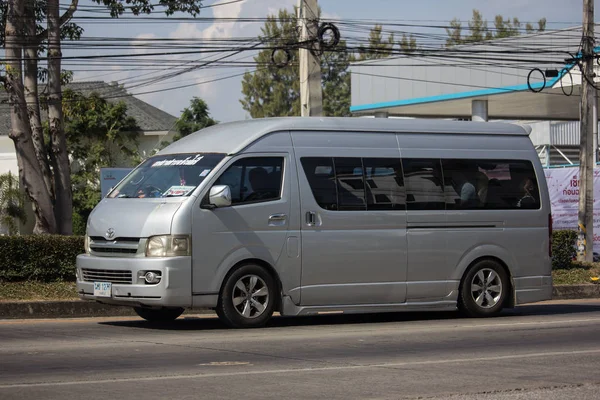 Chiangmai Thaïlande Décembre 2018 Camionnette Privée Toyota Photo Sur Route — Photo