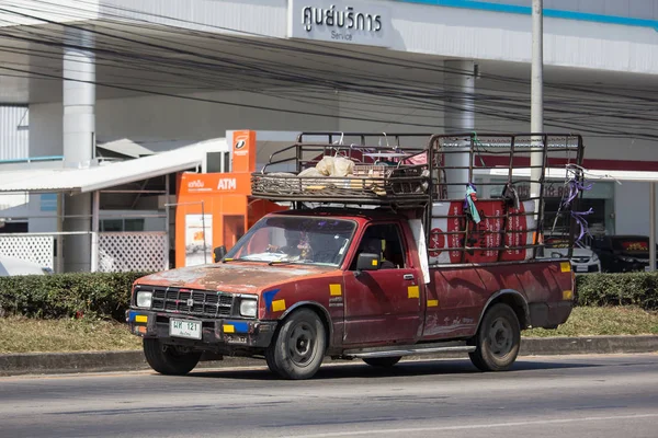 Chiangmai Thailand December 2018 Privat Isuzu Gamla Pickup Bil Foto — Stockfoto