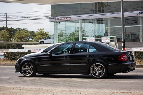 Chiangmai Thaïlande Décembre 2018 Voiture Luxe Mercedes Benz E55 Photo — Photo