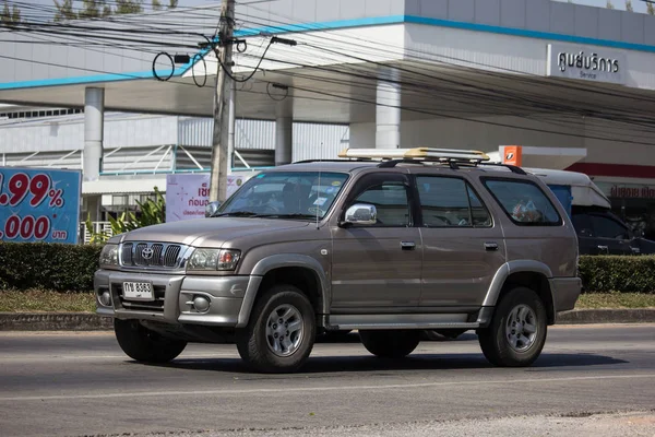 Chiangmai Tayland Aralık 2018 Özel Suv Otomobil Toyota Spor Binici — Stok fotoğraf