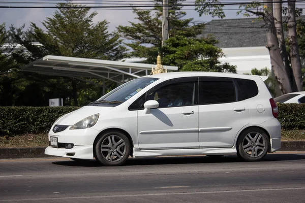 Chiangmai Tailandia Diciembre 2018 Ciudad Privada Car Honda Jazz Cinco — Foto de Stock