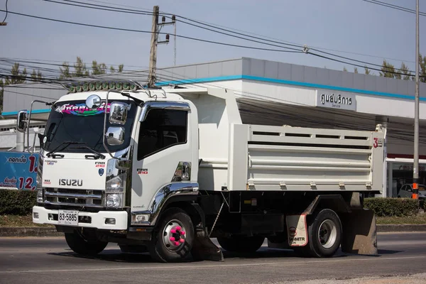 Chiangmai Tailândia Dezembro 2018 Private Isuzu Dump Truck Estrada 1001 — Fotografia de Stock