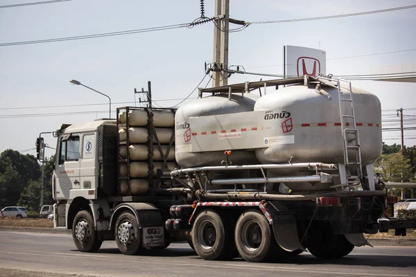 Chiangmai Tailandia Diciembre 2018 Camión Cemento Compañía Phadungrit Carretera 1001 —  Fotos de Stock