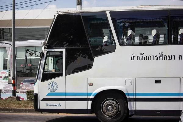 Chiangmai, Tayland - 4 Aralık 2018: Otobüs Bangkok Metropolitan yönetim. Fotoğraf Road Hayır 121 hakkında 8 km şehir merkezine Chiangmai, Tayland.