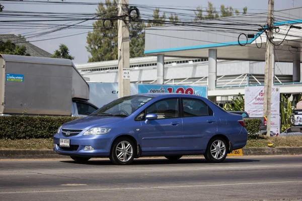 Chiangmai Tailândia Dezembro 2018 Private Honda City Compact Car Produzido — Fotografia de Stock