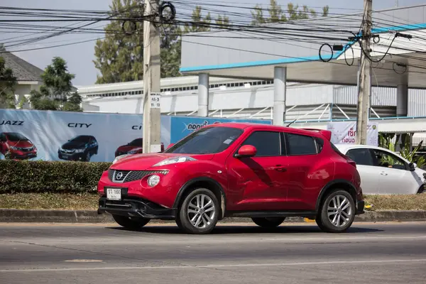 Chiangmai Tailandia Diciembre 2018 Coche Privado Nissan Juke Carretera 1001 — Foto de Stock