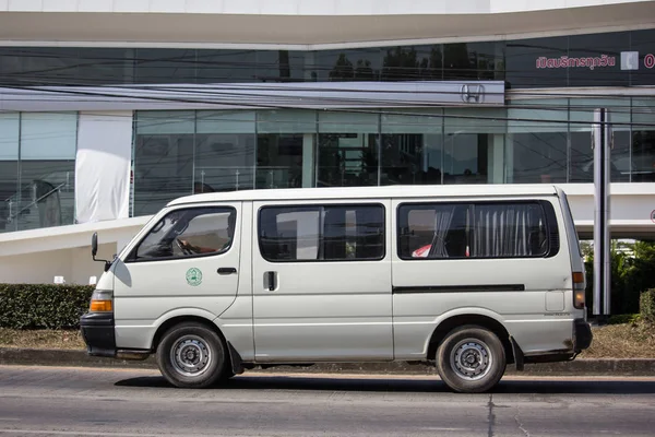 Chiangmai Tajlandia Grudnia 2018 Prywatne Toyota Hiace Stary Samochód Van — Zdjęcie stockowe