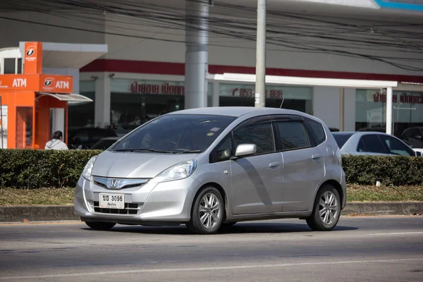 Chiangmai Tailandia Diciembre 2018 Ciudad Privada Car Honda Jazz Cinco — Foto de Stock