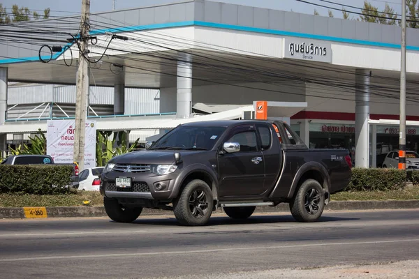 Chiangmai Tailândia Dezembro 2018 Carro Particular Mitsubishi Triton Pickup Truck — Fotografia de Stock