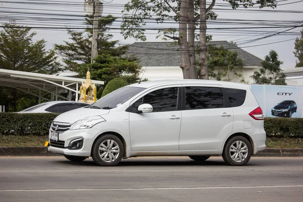 Chiangmai Tailandia Diciembre 2018 Vehículo Privado Mpv Ciudad Suzuki Ertiga — Foto de Stock