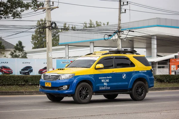 Chiangmai Tailandia Marzo 2016 City Taxi Meter Chiangmai Toyota Fortuner — Foto de Stock