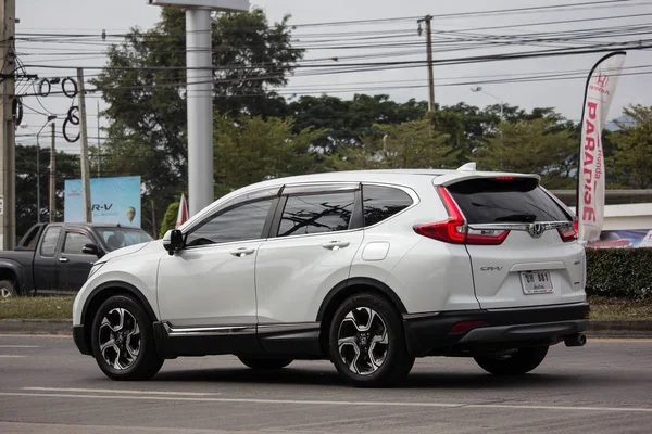 Chiangmai Tailândia Dezembro 2018 Carro Privado Honda Crv City Suv — Fotografia de Stock