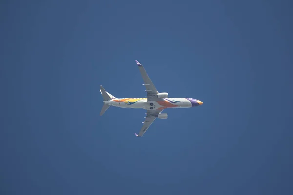 Chiangmai Tailândia Dezembro 2018 Dby Boeing 737 800 Nokair Descolagem — Fotografia de Stock