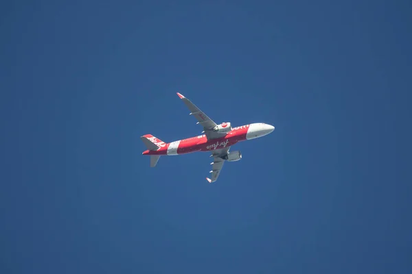 Chiangmai Tailandia Diciembre 2018 Agr Airbus A320 200 Airasia Despegue — Foto de Stock