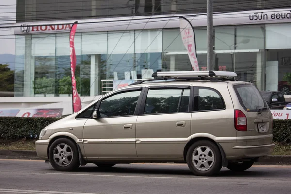 Chiangmai Thajsko Prosince 2018 Soukromá Suv Auto Chevrolet Zafira Foto — Stock fotografie