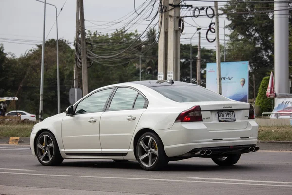 Chiangmai Tailândia Dezembro 2018 Carro Particular Volvo S80 Foto Estrada — Fotografia de Stock