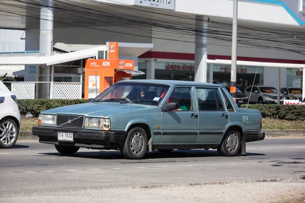 Chiangmai Thailand Desember 2018 Mobil Pribadi Volvo 740Gl Foto Jalan — Stok Foto