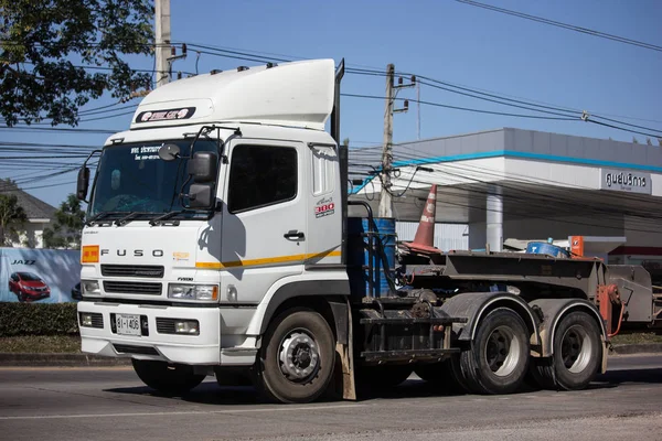 Chiangmai Tailândia Dezembro 2018 Private Mitsubishi Fuso Cargo Truck Foto — Fotografia de Stock