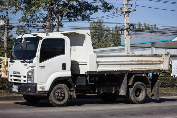 Chiangmai Thailand December 2018 Private Isuzu Dump Truck Road 1001 — Stock Photo, Image