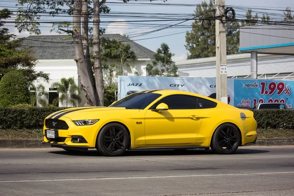 Chiangmai Tayland Ocak 2019 Yeni Ford Mustang Spor Araba Fotoğraf — Stok fotoğraf