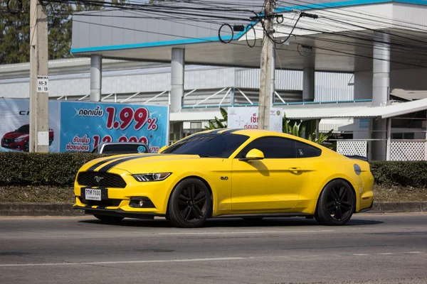 Chiangmai Thailand Januar 2019 Neuer Ford Mustang Sportwagen Foto Auf — Stockfoto