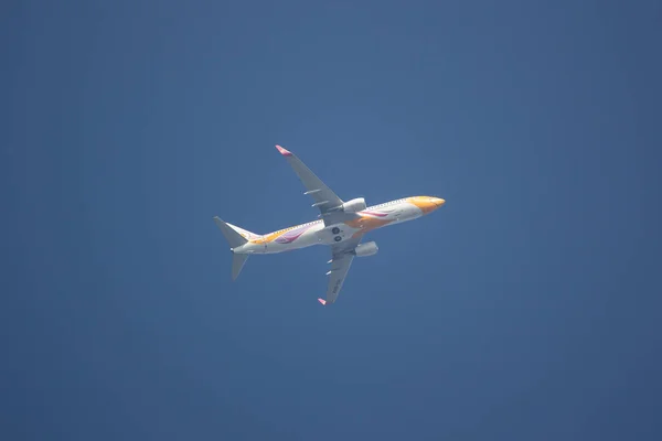 Chiangmai Tailândia Dezembro 2018 Dbx Boeing 737 800 Nokair Descolagem — Fotografia de Stock