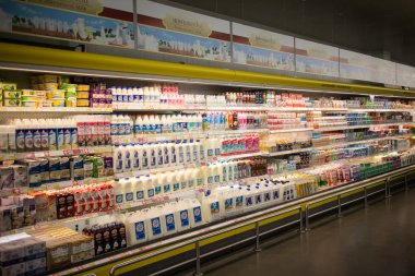 Chiangmai, Tayland - 3 Ocak 2019: Makro hipermarket Maerim Chiang mai. Yol chiangmai hangdong yol yaklaşık 3 km şehir konumunda.