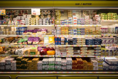 Chiangmai, Tayland - 3 Ocak 2019: Makro hipermarket Maerim Chiang mai. Yol chiangmai hangdong yol yaklaşık 3 km şehir konumunda.