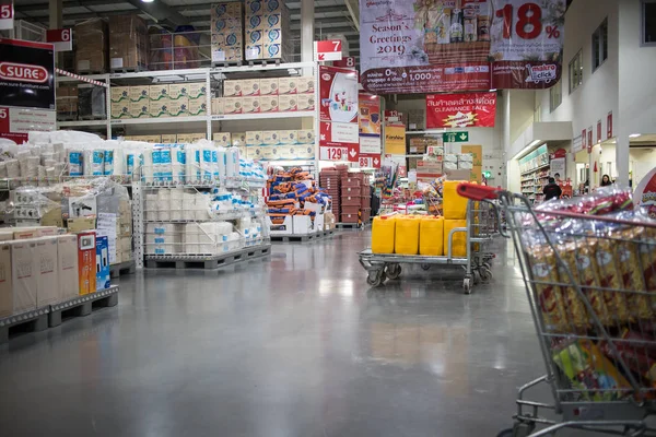 Chiangmai Tailandia Enero 2019 Makro Hypermarket Maerim Chiang Mai Ubicación — Foto de Stock