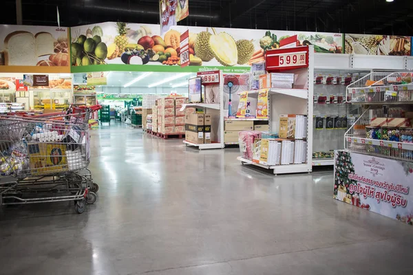 Chiangmai Tailandia Enero 2019 Makro Hypermarket Maerim Chiang Mai Ubicación — Foto de Stock
