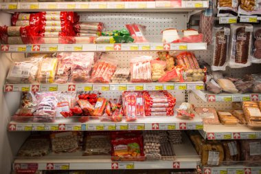 Chiangmai, Tayland - 4 Ocak 2019: Makro hipermarket Maerim Chiang mai. Yol chiangmai hangdong yol yaklaşık 3 km şehir konumunda.