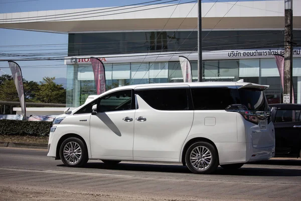 Chiangmai Thajsko Prosince 2018 Soukromé Toyota Alphard Luxusních Van Foto — Stock fotografie