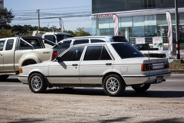 Chiangmai Tailândia Dezembro 2018 Private Old Car Nissan Sentra Estrada — Fotografia de Stock