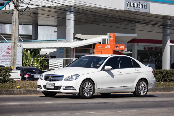 Chiangmai Tailandia Diciembre 2018 Coche Lujo Mercedes Benz E220 Foto — Foto de Stock