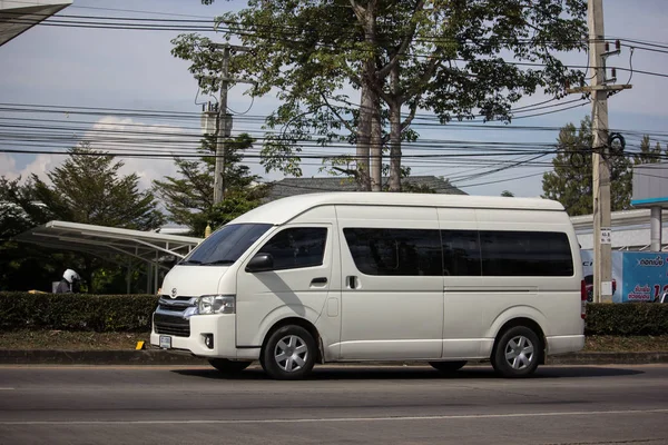 Chiangmai Thailand Januari 2019 Privat Toyota Commuter Van Foto Vägen — Stockfoto