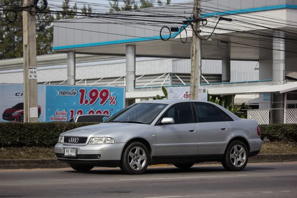 Chiangmai Tailândia Janeiro 2019 Carro Particular Audi Estrada 1001 Área — Fotografia de Stock