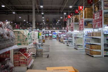 Chiangmai, Tayland - 13 Ocak 2019: Makro hipermarket Chiang mai. Yol chiangmai Lampang yol yaklaşık 3 km şehir konumunda.