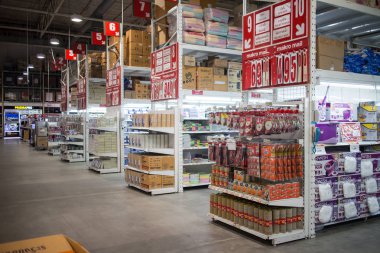 Chiangmai, Tayland - 13 Ocak 2019: Makro hipermarket Chiang mai. Yol chiangmai Lampang yol yaklaşık 3 km şehir konumunda.