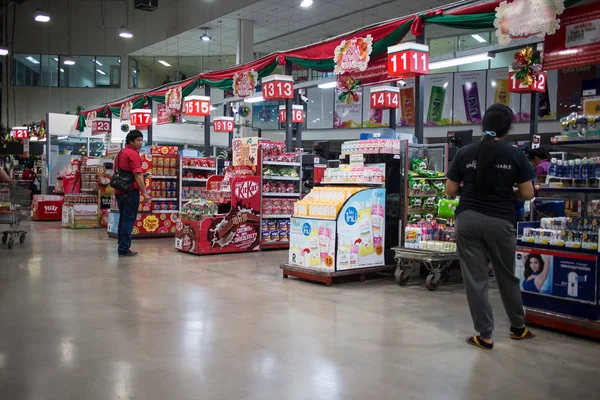Chiangmai Tailandia Enero 2019 Makro Hypermarket Chiang Mai Ubicación Carretera — Foto de Stock