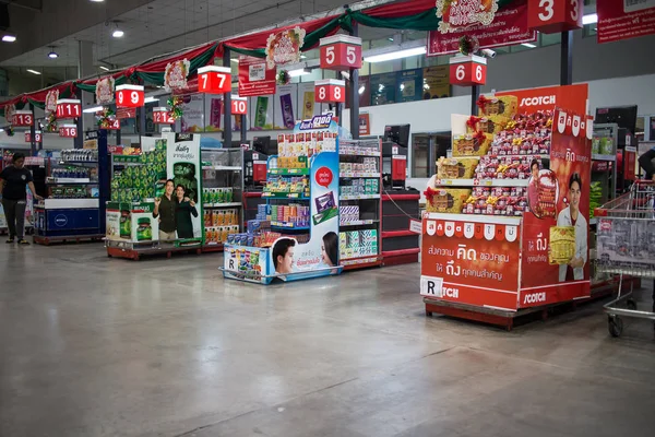 치앙마이 2019 마크로 슈퍼마켓 도시에서도 치앙마이 람팡도 Km에 — 스톡 사진