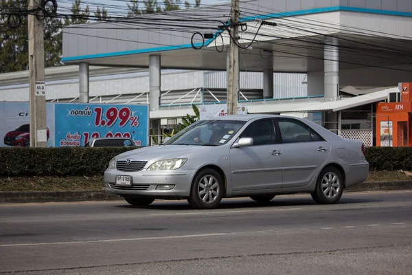 Chiangmai Thaiföld Január 2019 Saját Autó Toyota Camry Közúti 1001 — Stock Fotó