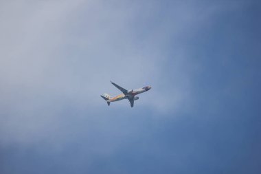Chiangmai, Tayland - 3 Ocak 2019: Hs-Dby Boeing 737-800 Nokair itibaren. Bangkok'a Chiangmai Havaalanı'ndan çıkar.