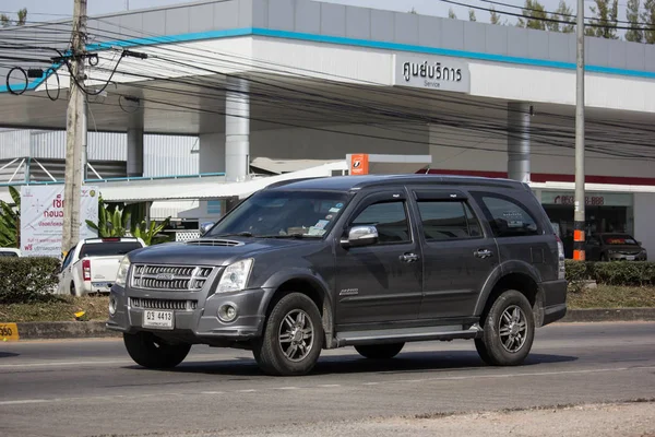 Chiangmai Thajsko Ledna 2019 Soukromá Suv Auto Isuzu Mu7 Silnici — Stock fotografie