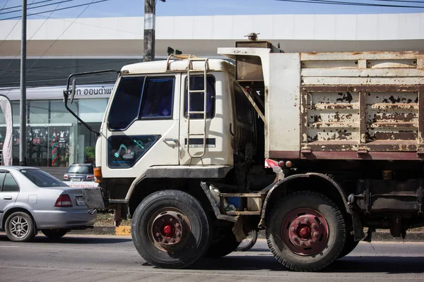 Chiangmai Thailand Januari 2019 Privé Mitsubishi Fuso Kipper Foto Weg — Stockfoto