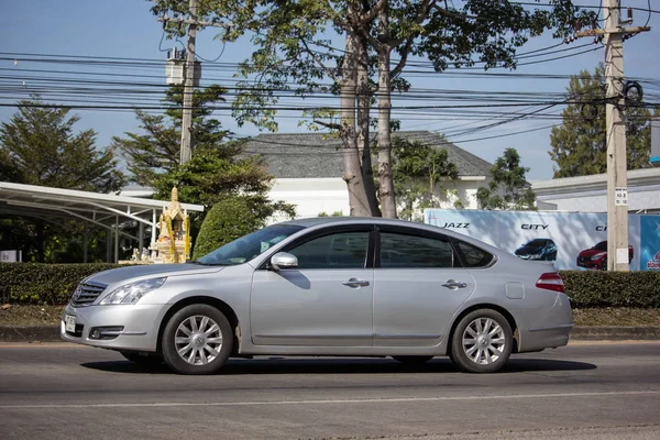 Chiangmai Tailandia Enero 2019 Coche Privado Nissan Teana Carretera 1001 — Foto de Stock