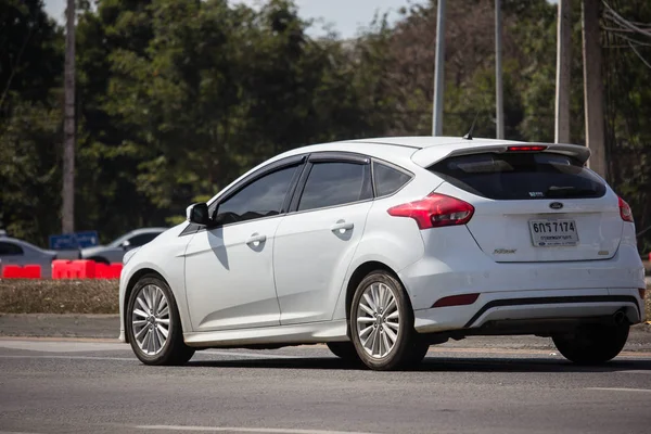 Chiangmai Tailandia Enero 2019 Coche Privado Ford Focus Foto Carretera — Foto de Stock