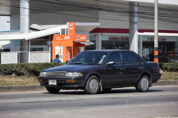 Chiangmai Thaïlande Janvier 2019 Voiture Privée Ancienne Toyota Corona Sur — Photo