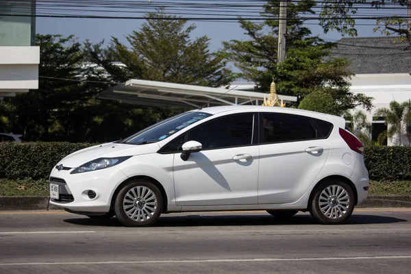 Chiangmai Tailândia Janeiro 2019 Private Sedan Car Ford Fiesta American — Fotografia de Stock